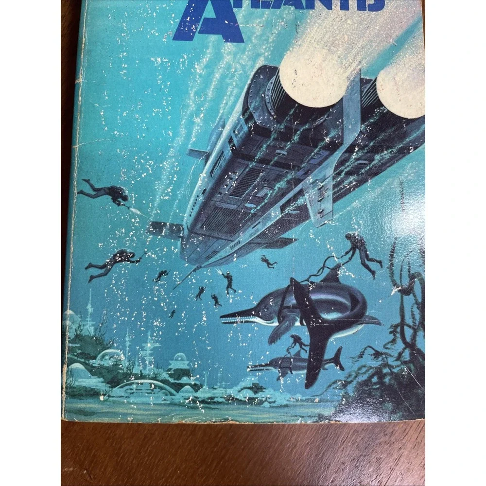 Attack from Atlantis Lester del Rey‎ PB 1st Del Rey (1978)